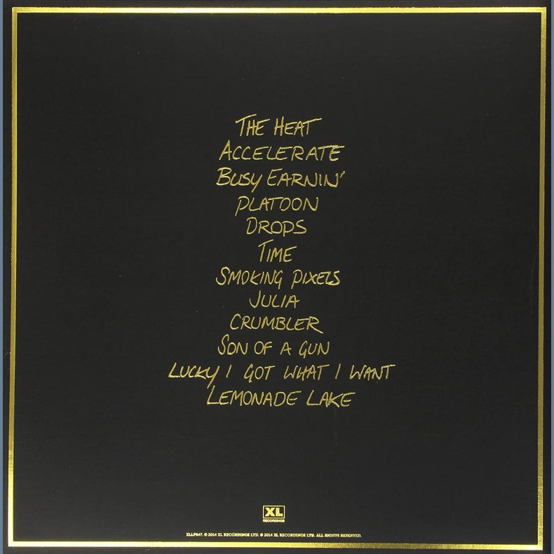 Jungle - 2014 European XL Records label 12-track LP