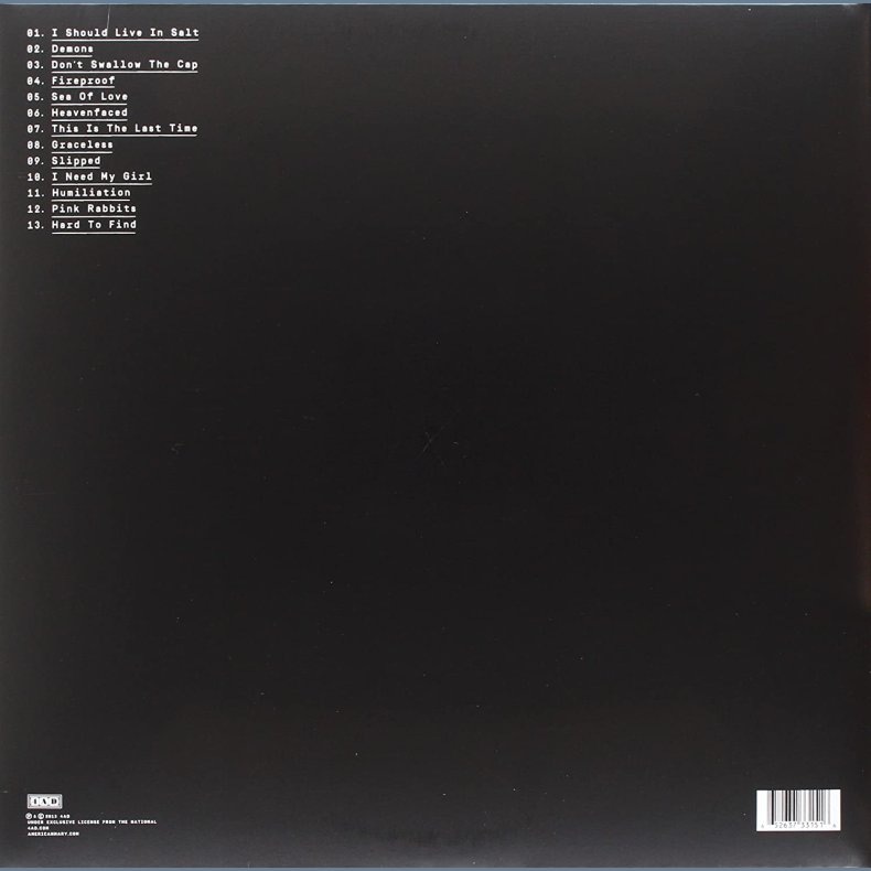 Trouble Will Find Me - 2013 European 4AD label 13-track 2LP Set