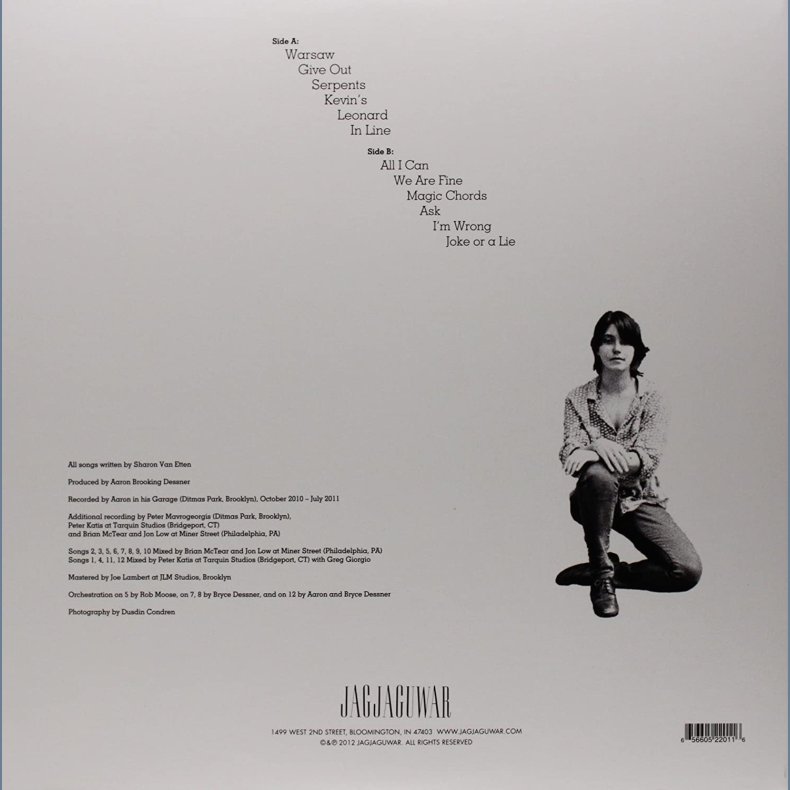 Tramp - 2012 US Jagjaguwar Label 12-track LP