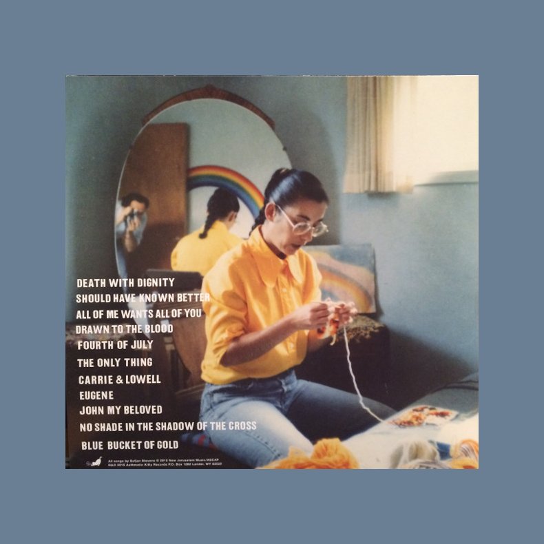 Carrie &amp; Lowell - 2015 European  Asthmatic Kitty label 11-track LP