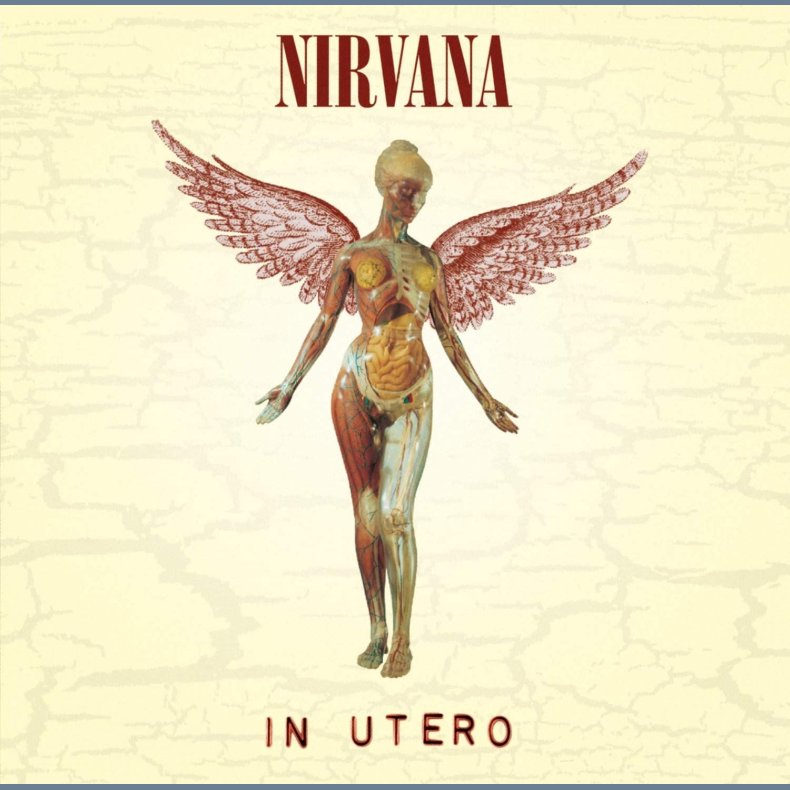 In Utero - 2015 European Geffen label 12-track LP reissue