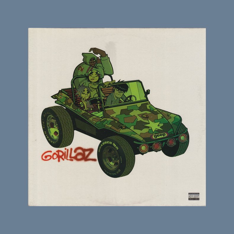 Gorillaz - 2015 European Parlophone label 16-track 2LP Set Reissue