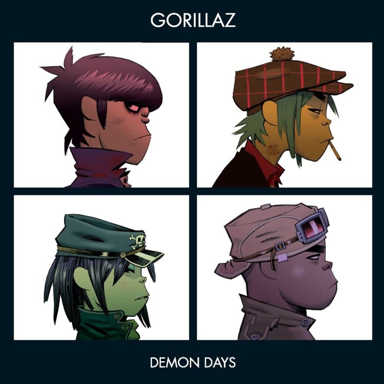 Demon Days - 2018 European Parlophone Label 15-Track 2LP Set Reissue