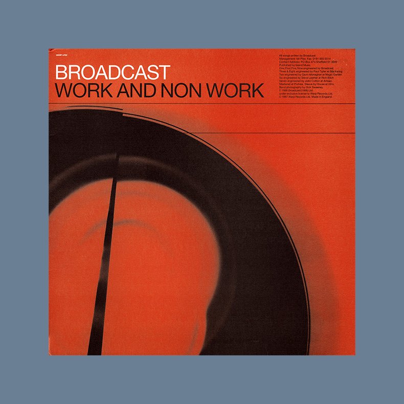 Work And Non Work - 2015 UK Warp label 9-track LP Reissue