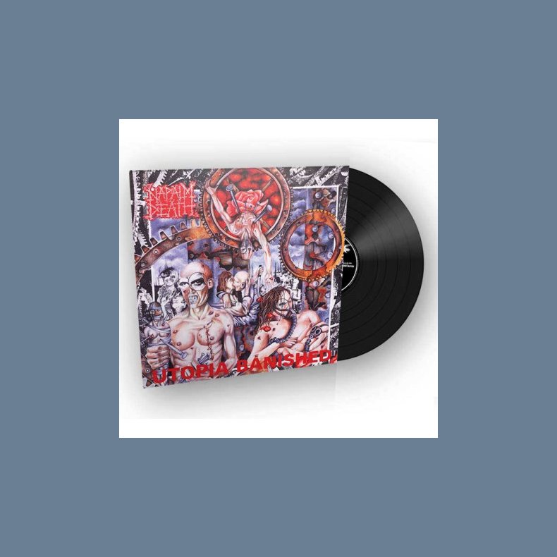 Utopia Banished - 2017 UK Earache label 14-track LP Reissue