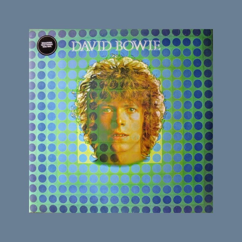 David Bowie (Aka Space Oddity) - 2016 Uk Parlophone Label 9-Track  Reissue LP - Original Artwork