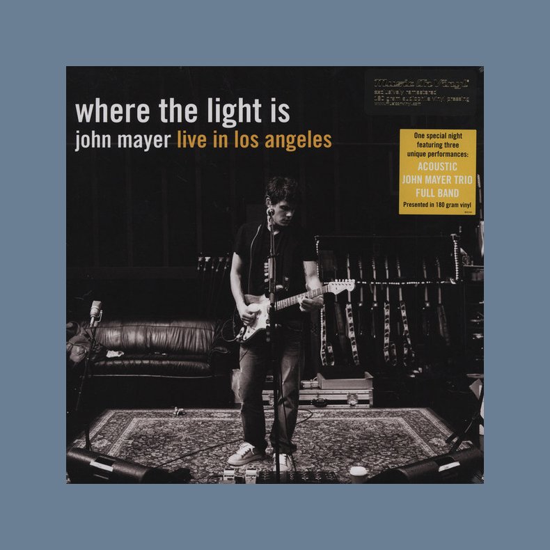 Where The Light Is - Live In Los Angeles - 2012  European Music On Vinyl 180 gram Remastered 4LP Set