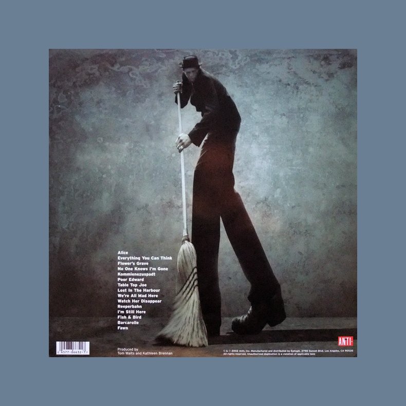 Alice - 2017 European Anti- label 15-track Remastered 3-Sided 2LP Set - Etched