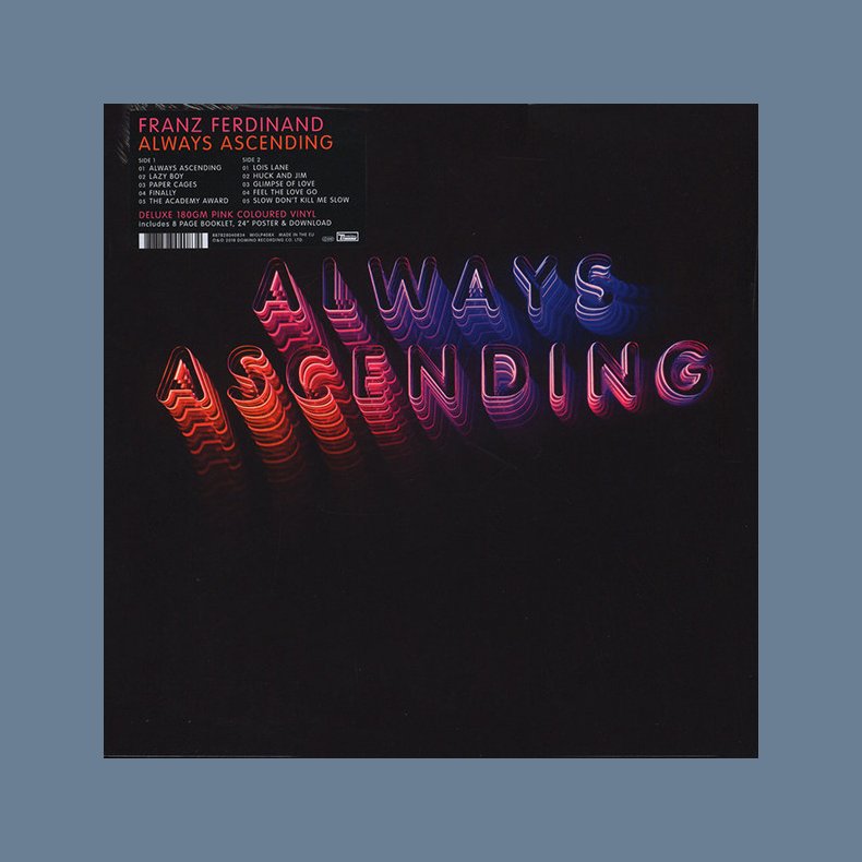 Always Asending - 2018 UK Domino Recordings Label Pink Vinyl 10-track LP