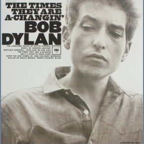 The Times They Are A-Changin' - 2017 European Columbia label 10-track LP Reissue