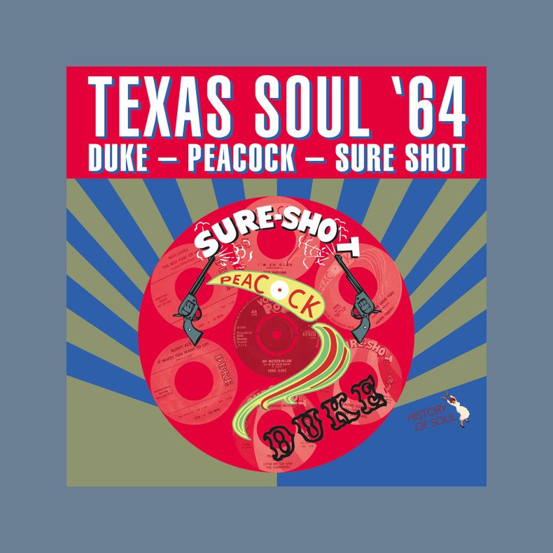 Texas Soul '64 - 2015 UK History Of Soul Label 14-track LP