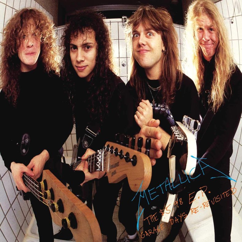The $5.98 E.P. - Garage Days Re-Revisited - 2018 European Blackened 6-track EP Reissue
