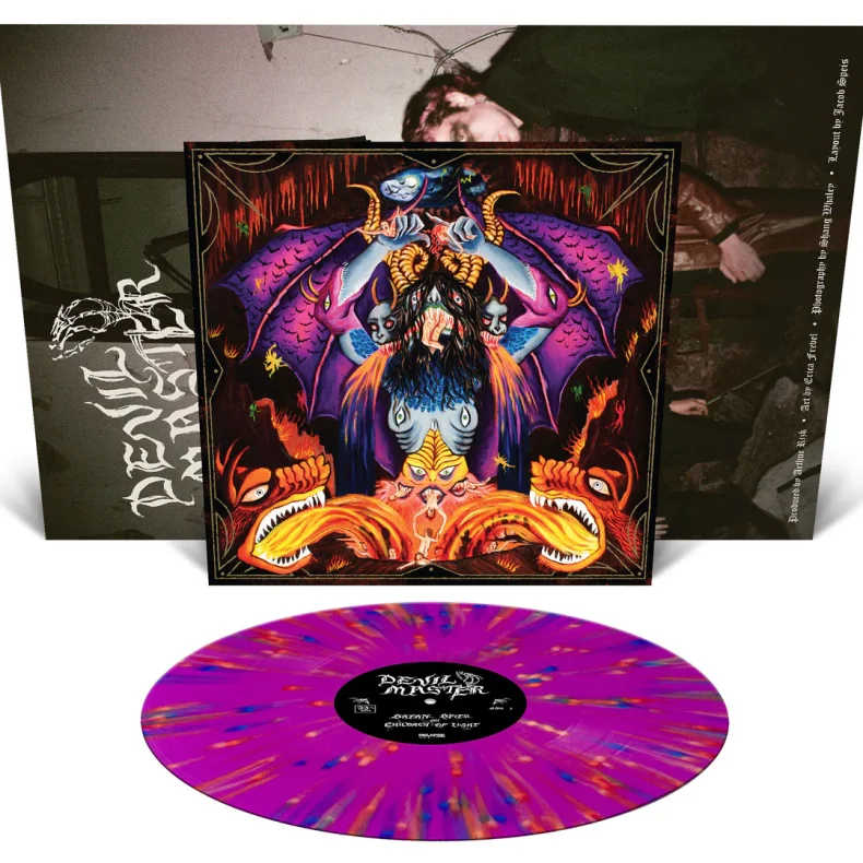 Satan Spits On Children Of Light - 2023 US Relapse label Splatter Vinyl 13-track LP Reissue