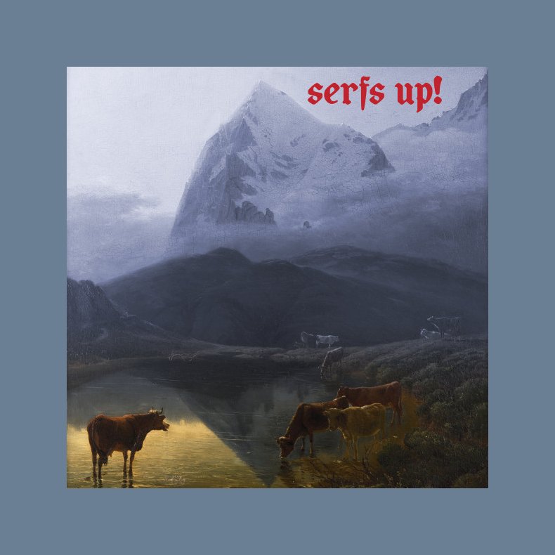 Serfs Up! - 2019 US Domino label 10-track LP