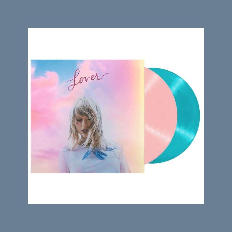 Lover - 2019 European Republic Label Pink &amp; Blue Vinyls 18-track 2LP Set 