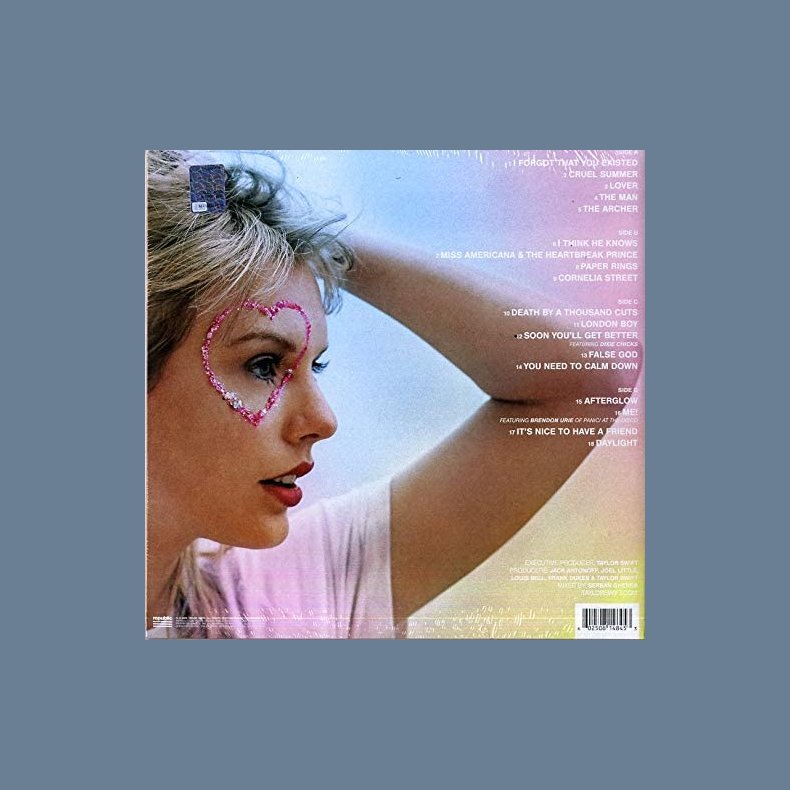 Lover - 2019 European Republic Label Pink &amp; Blue Vinyls 18-track 2LP Set