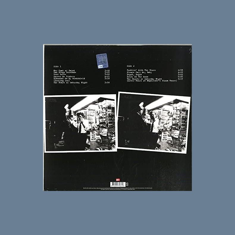 Heart Of Saturday Night - 2018 European Anti- label Remastered 180 gram LP Reissue, 