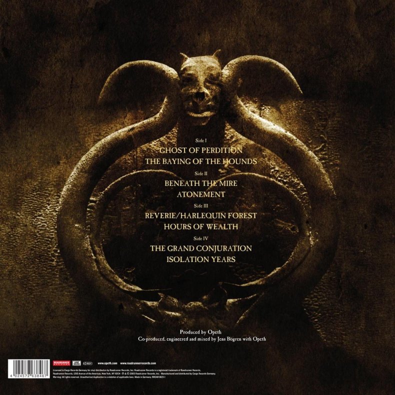 Ghost Reveries - 2017 European Music On Vinyl label 8-track 2LP Reissue