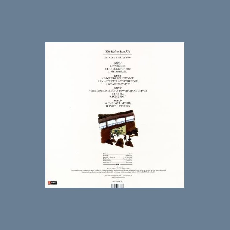 The Seldom Seen Kid - 2012 European Fiction label Reissue 10-track 2LP 