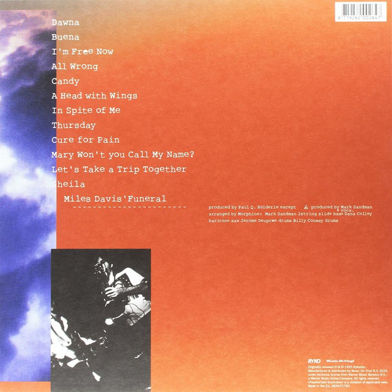 Cure For Pain - 2016 European Music On Vinyl label 13-track LP Reissue