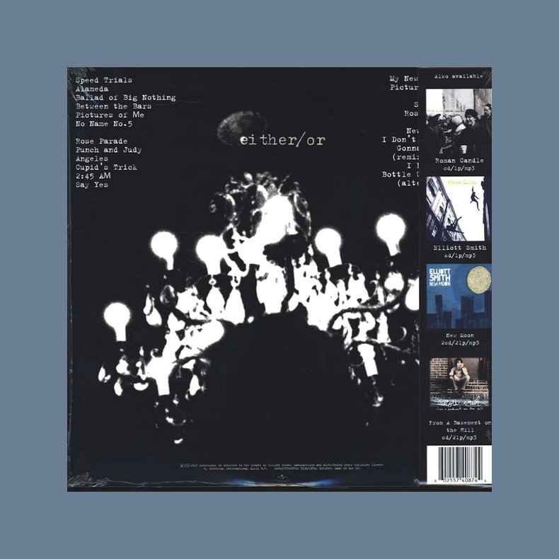 Either / Or - 2017 European Universal label 20th Anniversary 21-track Expanded Edition 2LP Set