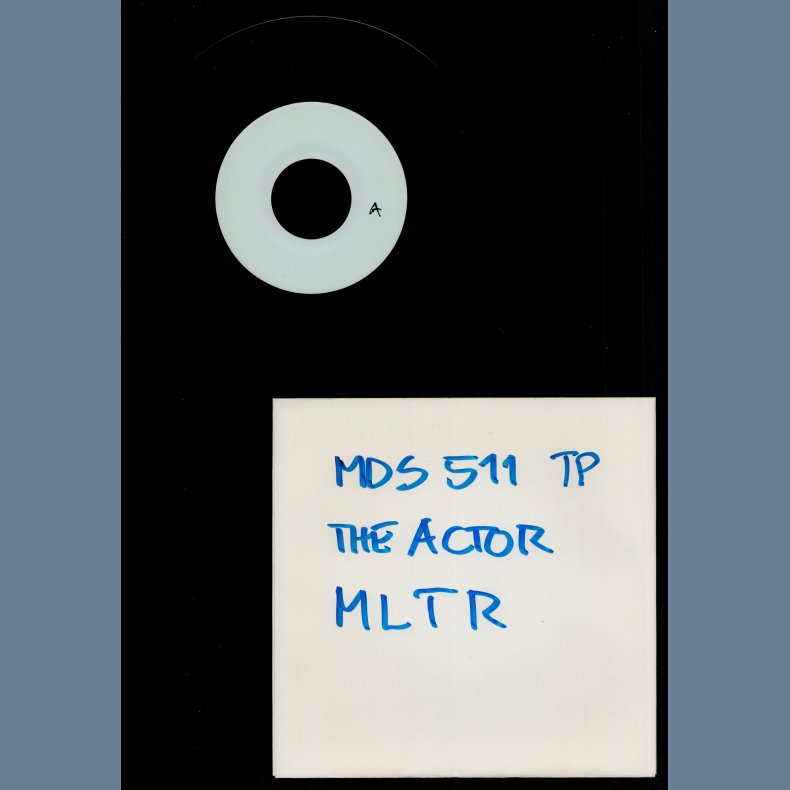 The Actor b/w African Queen - Rare 1991 Dutch Sony Music Manufacturing 2-track vinyl testpressing 7"