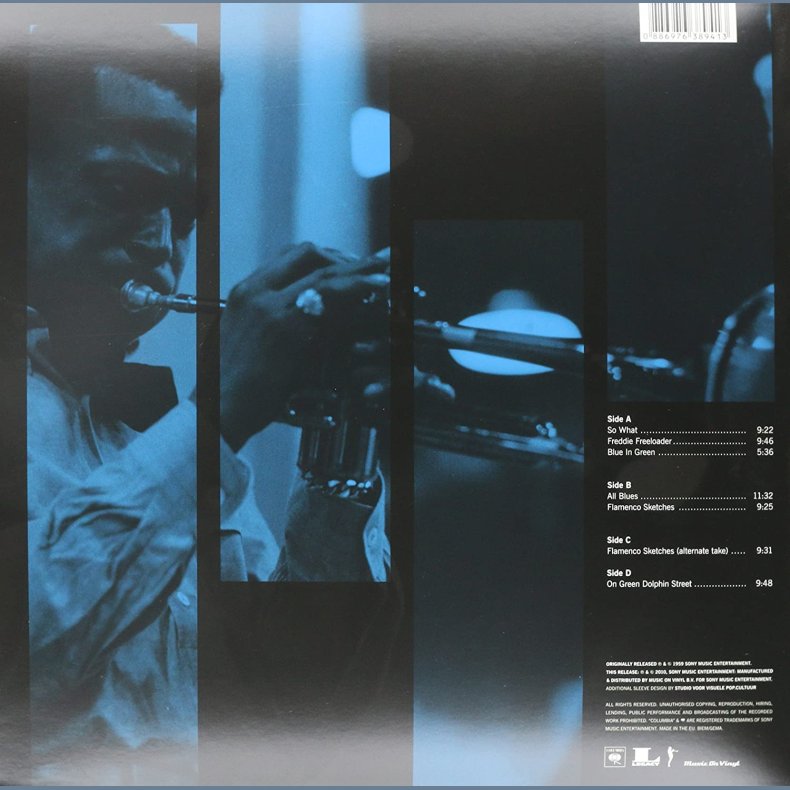 Kind Of Blue - 2010 European Music On Vinyl label 2LP Set Reissue