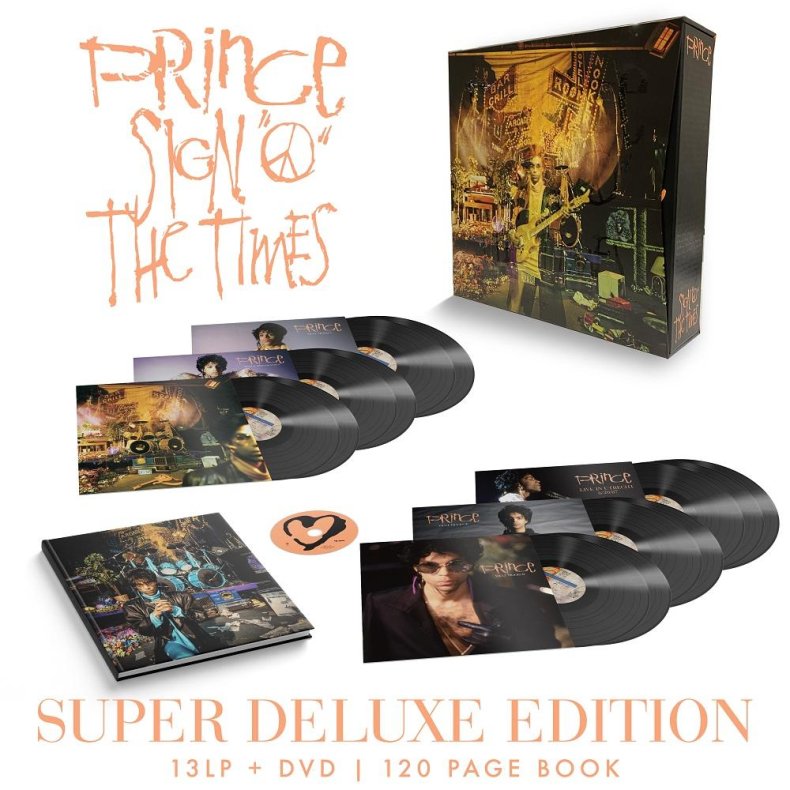 Sign O' The Times - 2020 European Warner label Remastered Deluxe Edition 180 gram 13LP+DVD+Box set