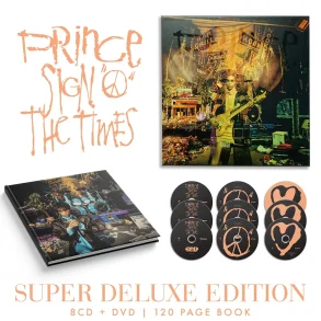 Sign O' The Times - 2020 European Warner label 8CD+DVD+Book Deluxe set 