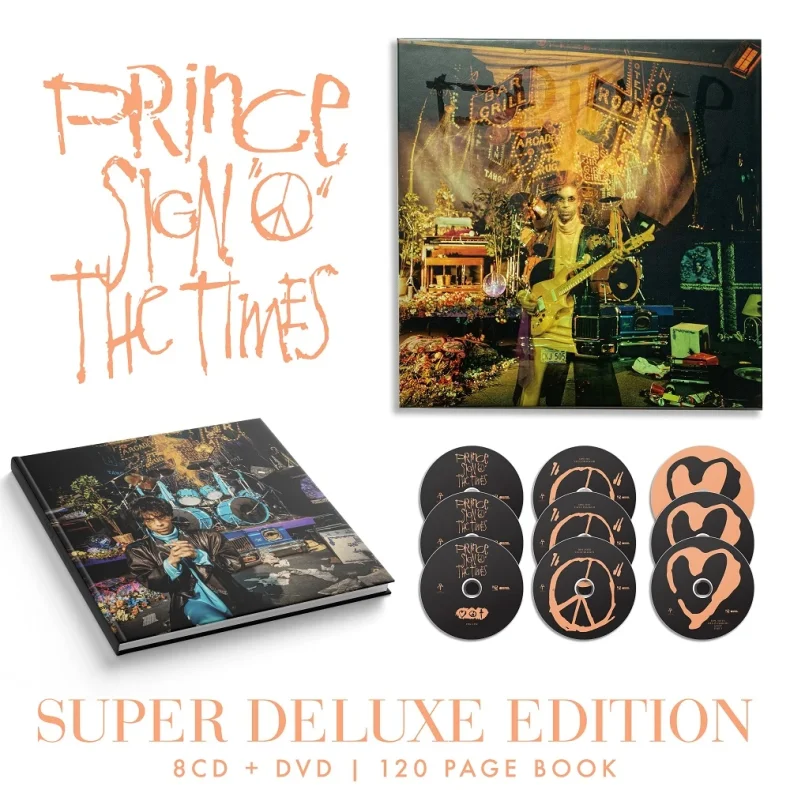 Sign O' The Times - 2020 European Warner label 8CD+DVD+Book Deluxe set 