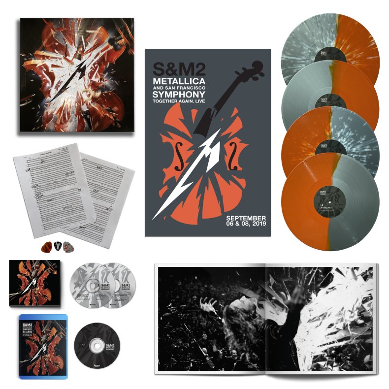 S&M2 - 2020 European Blackened/Universal label 4LP/Bluray/2CD/Photobook deluxe boxset