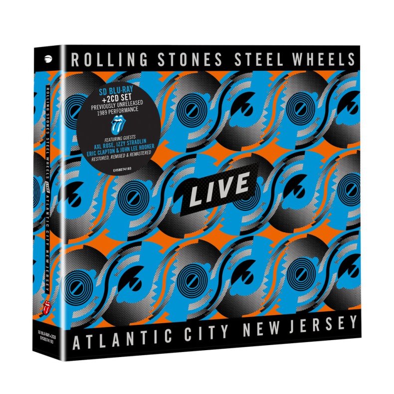 Steel Wheels Live - 2020 European Universal label 2CD+Bluray set