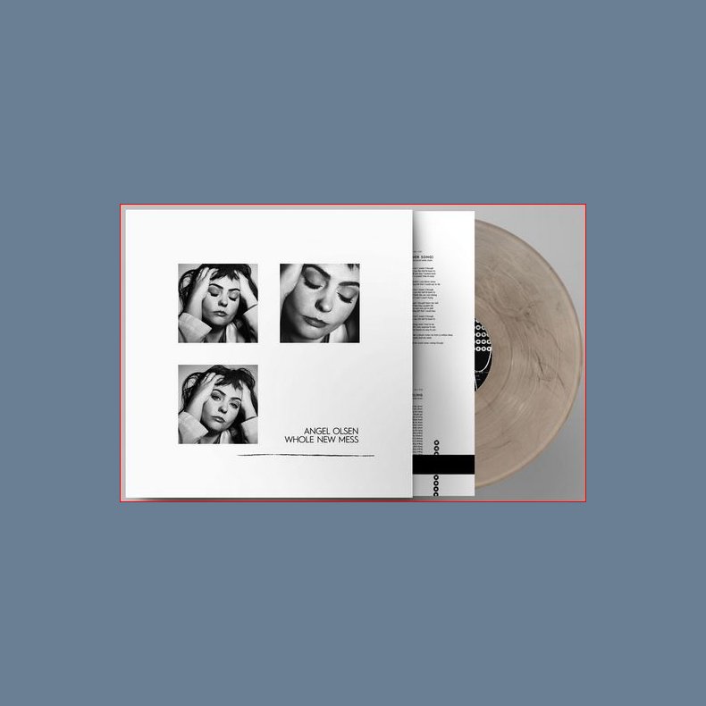 Whole New Mess - 2020 US &amp; Europe Jagjaguwar label clear smoke colored 11-track LP