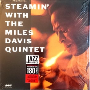 Steamin' - 2009 Spanish Jazz Wax label 7-track 180 gram LP