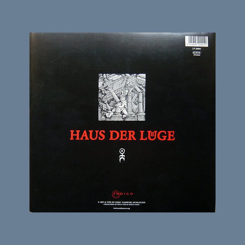 Haus Der Luege - 2002 European Potomak Label 6-track LP Reissue 