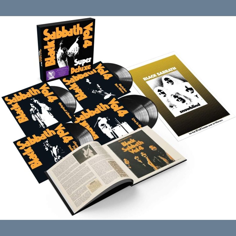 Vol 4 - 2021 European Sanctuary/BMG label Super Deluxe Edition 5LP Box Set - Incl. Book &amp; Poster...