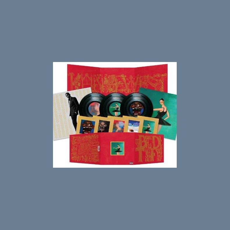 My Beautiful Dark Twisted Fantasy - 2020 European Roc-A-Fella label 13-track 3LP Reissue