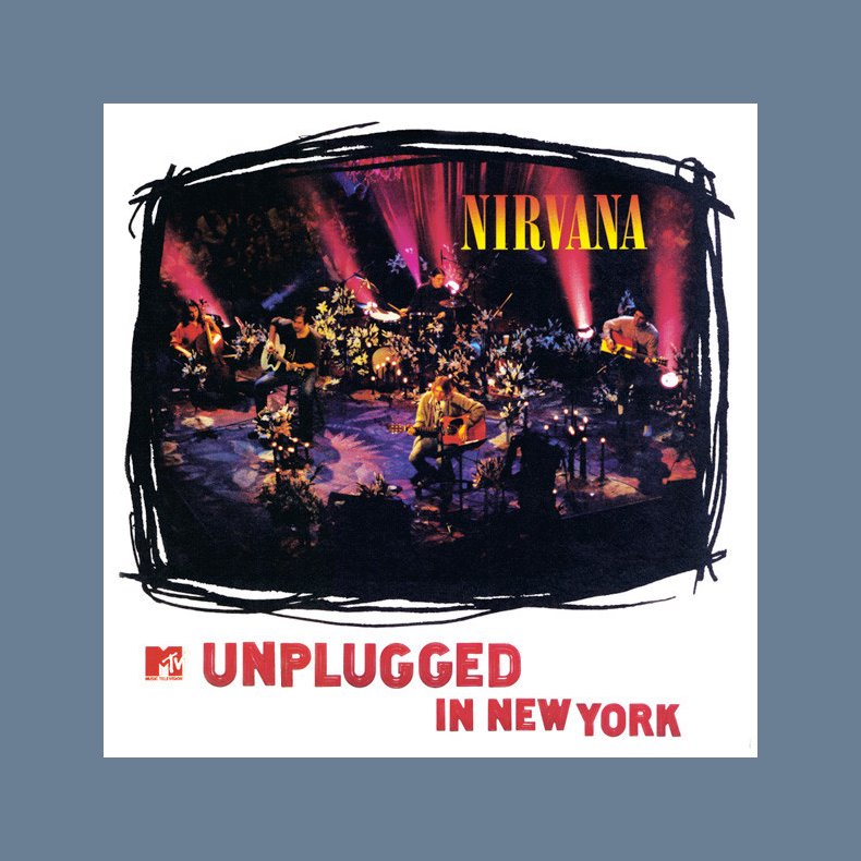 MTV Unplugged in New York - 2018 European Geffen Back To Black Series Reissue 180 Gram 14-track LP 