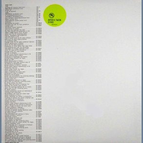 Syro - 2014 - UK Warp Label 12-track 3LP Set