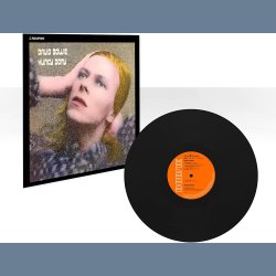 Hunky Dory - 2016 European Parlophone label 11-track LP Reissue