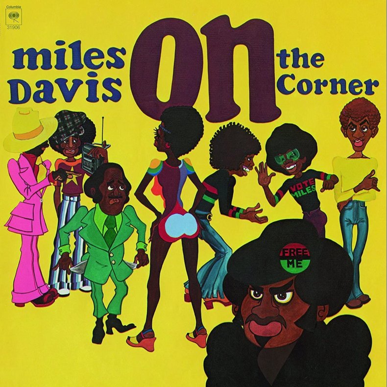 On The Corner - 2012 European Music On Vinyl label Remastered 8-track LP Reissue - 180 Gram Vinyl