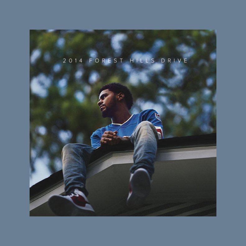  2014 Forest Hills Drive - 2024 European Roc Nation Label Red Vinyl 13-track 2LP Set Reissue