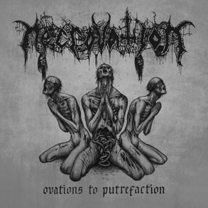 Ovations To Putrefaction - 2012 Danish Serpent Pulse label Grey Vinyl 4-track Reissue LP
