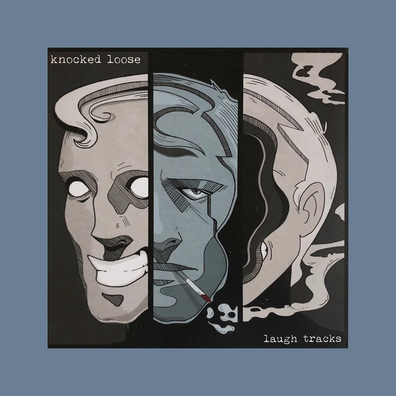 Laugh Tracks - 2025 US Pure Noise label Blue/Red/Yellow vinyl 11-track LP Reissue