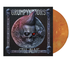 Still Alive - 2020 Danish Mighty Music label 10-track ltd. orange colored LP 