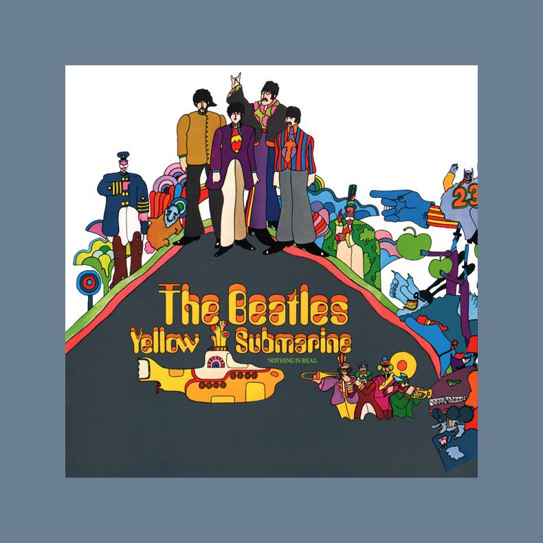 Yellow Submarine - 2012 European Apple label 13-track LP Reissue