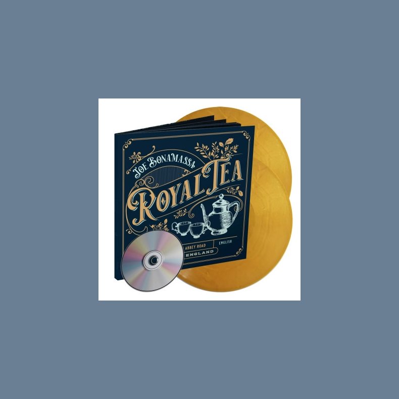 Royal Tea - 2020 EU Provogue label 10-track gold colored 2LP+CD+Artbook