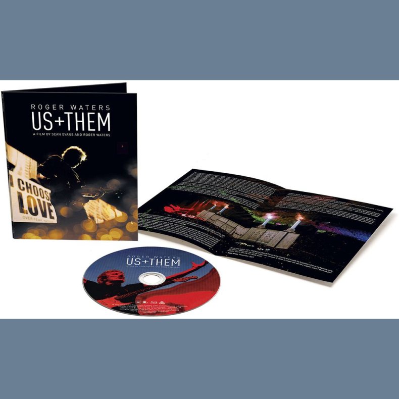 Us + Them - 2020 EU Sony label 23-track DVD 