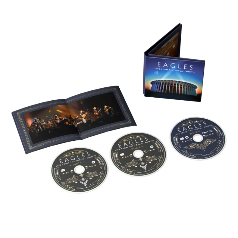 Live From The Forum MMXVIII - 2020 EU Warner label 33-track 2CD/BLURAY set 