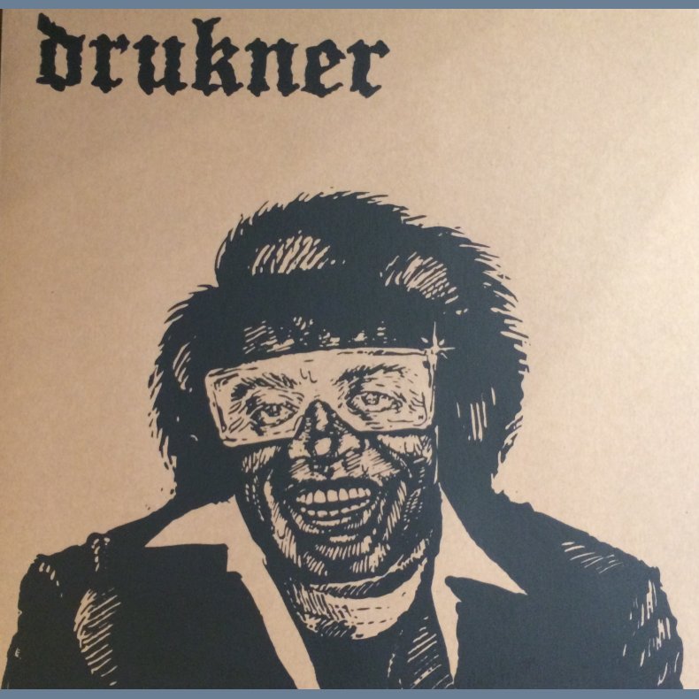 Drukner / Gaia - 2019 Danish Virkelighedsfjern label 5-track 12" split EP